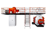 Two-stage vacuum extruder series