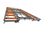 Single layer drying-running equipment